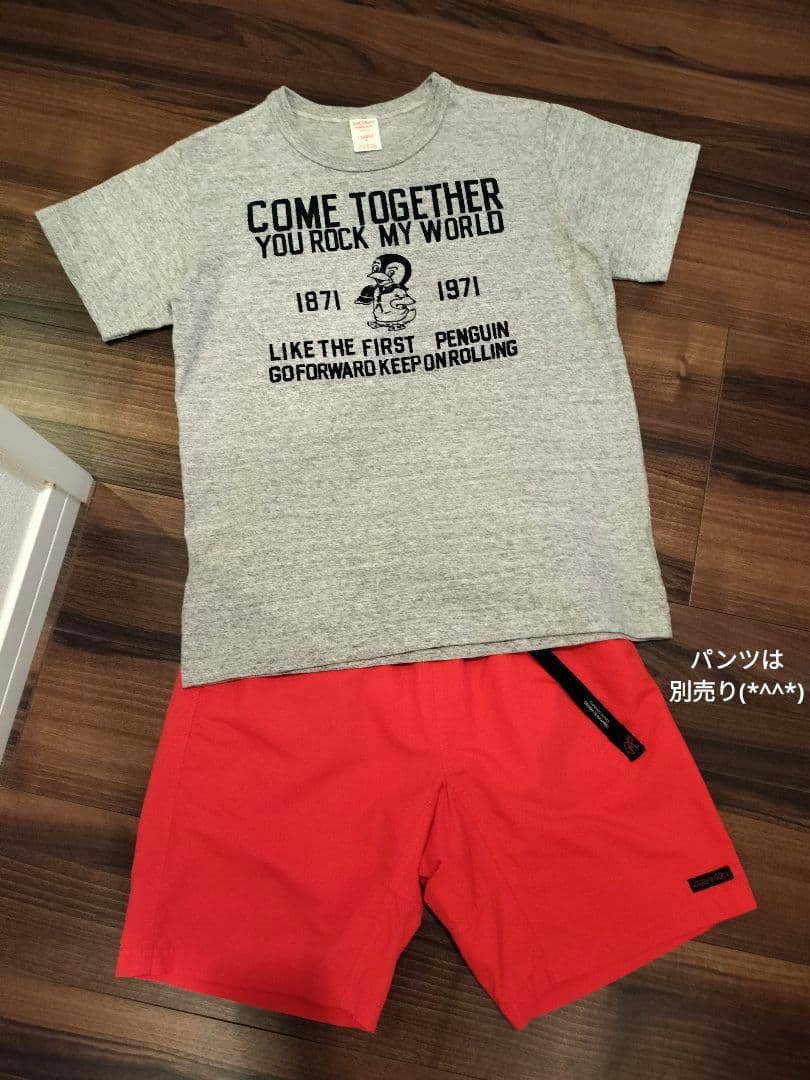 未使用★デニム&ダンガリー02 ペンギンワッペン ゴートゥーハリウッド FITH