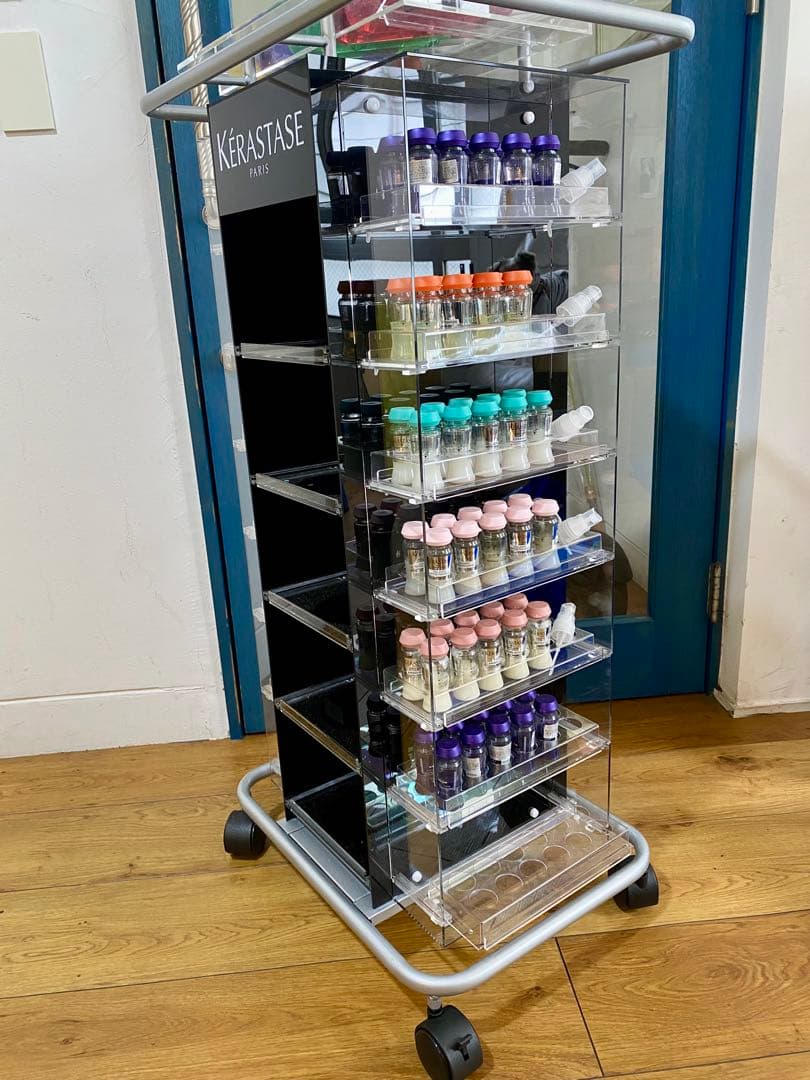 【極美品・希少】KÉRASTASE 正規サロン限定ワゴン／施術・ディスプレイ兼用