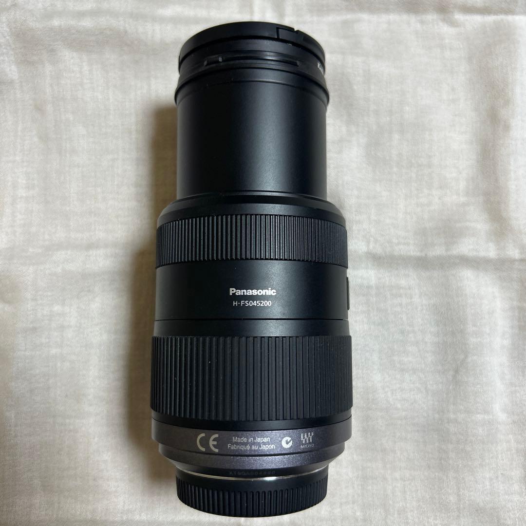 LUMIX G VARIO 45-200mm 望遠レンズ H-FS045200