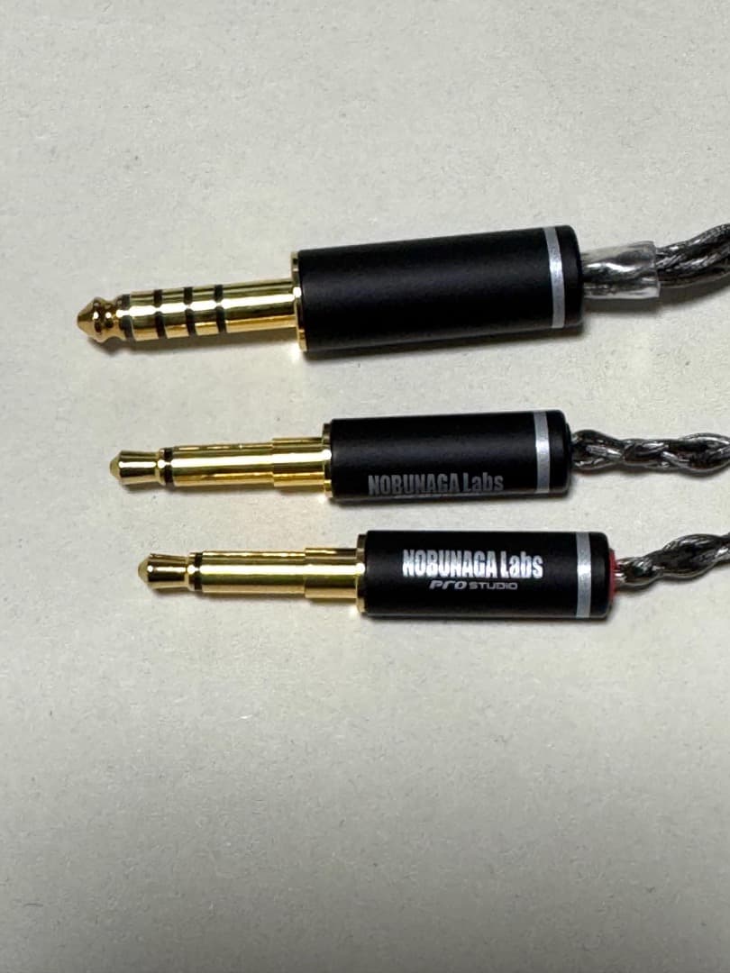 NOBUNAGA Labs 比叡　4.4mm5極/3.5mm2極モノラルミニ×2