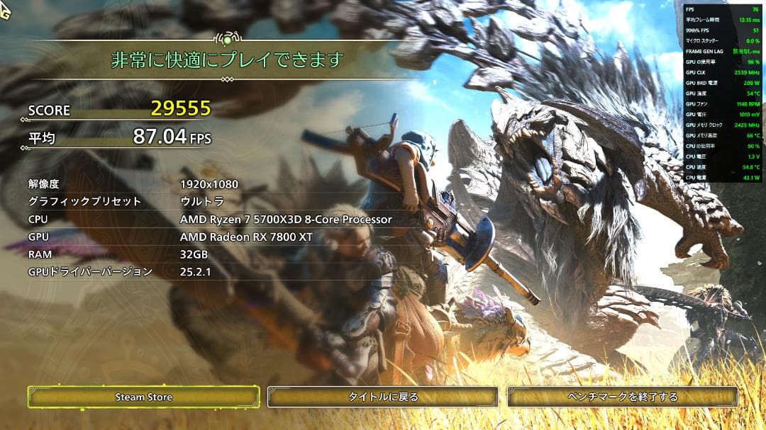 グラフィックボード・グラボ・ビデオカード ASUS DUAL RX7800XT