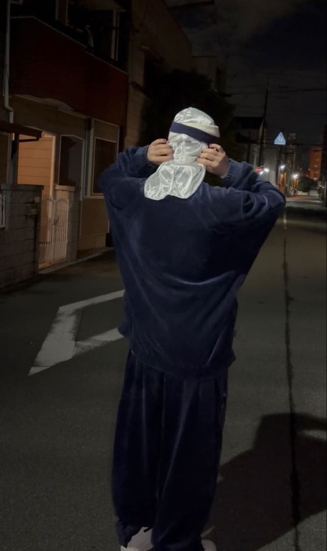 sean johnベロアセットアップ