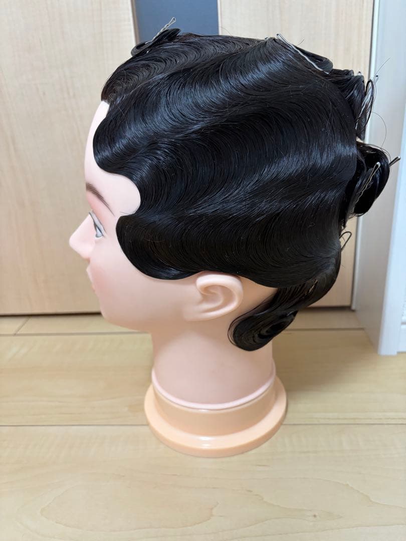 ほぼ新品✨国家試験合格者使用ウィッグ オールウェーブ1式 ローションサービス付き