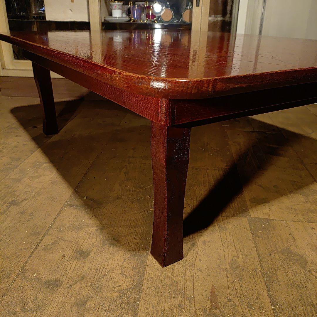 希少サイズ　特大　折りたたみテーブル　ちゃぶ台　ビンテージ　昭和レトロ