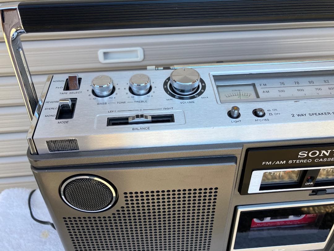 整備済動作品ソニー FM/AMステレオラジカセ CF-6500Ⅱ ZILBA'P