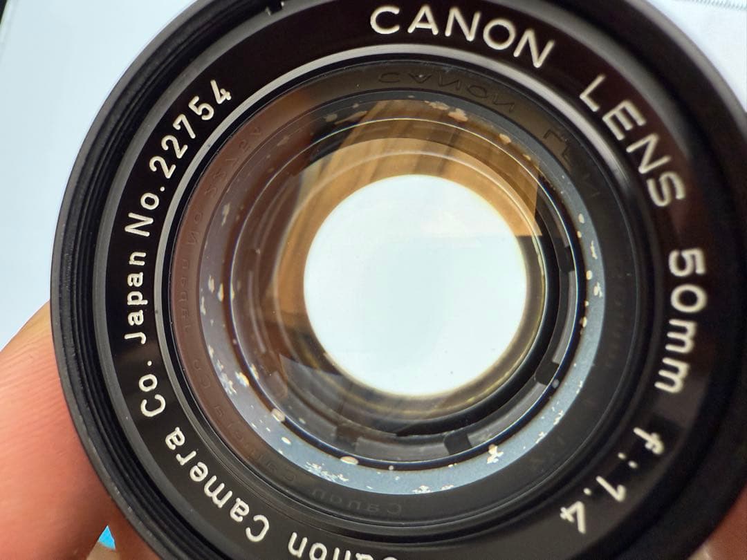 Canon 50mm f1.4 LTM L39マウント