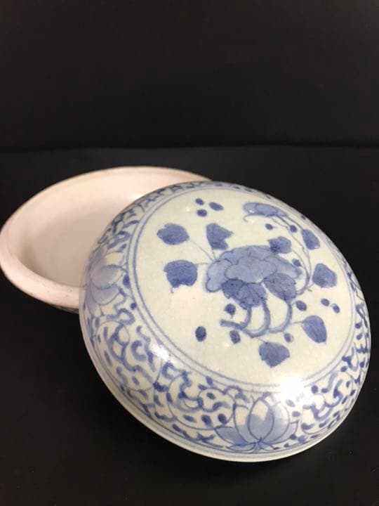 【太明成化年製】古伊万里 染付　骨董