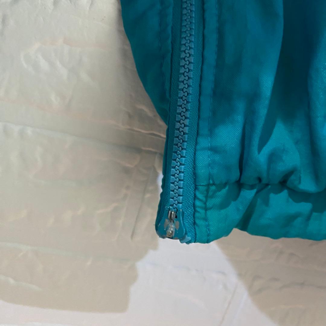 NBA シャーロット・ホーネッツ　超オーバーサイズハーフジップナイロンスタジャン