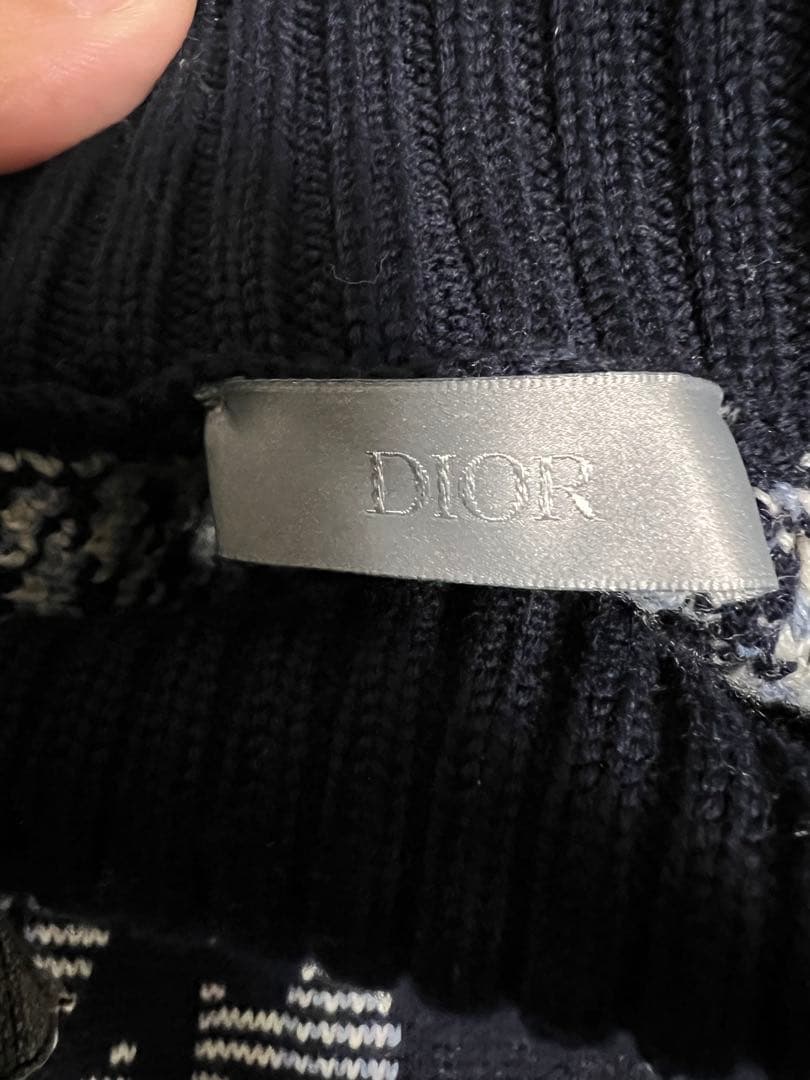 ディオール　オブリーク柄　ニット　セーター