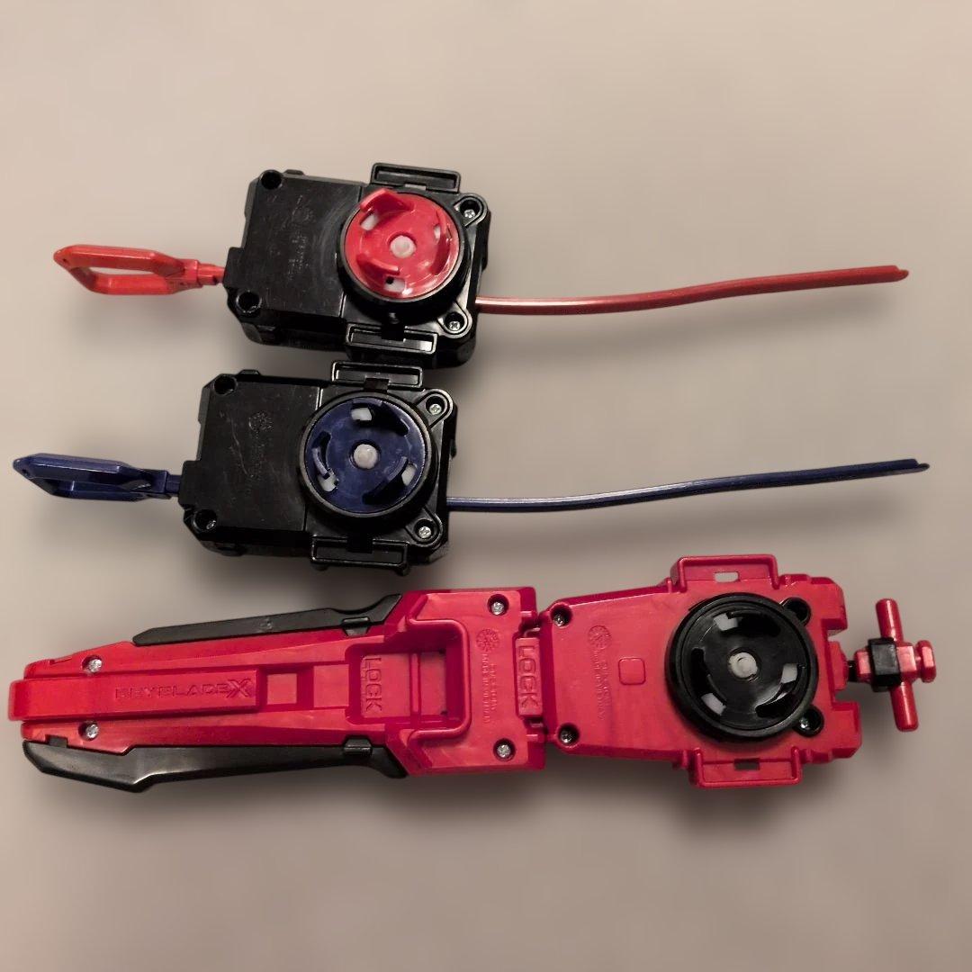 ベイブレードX まとめ売り エクストリームスタジアム＆ベイ10種＆専用ケース