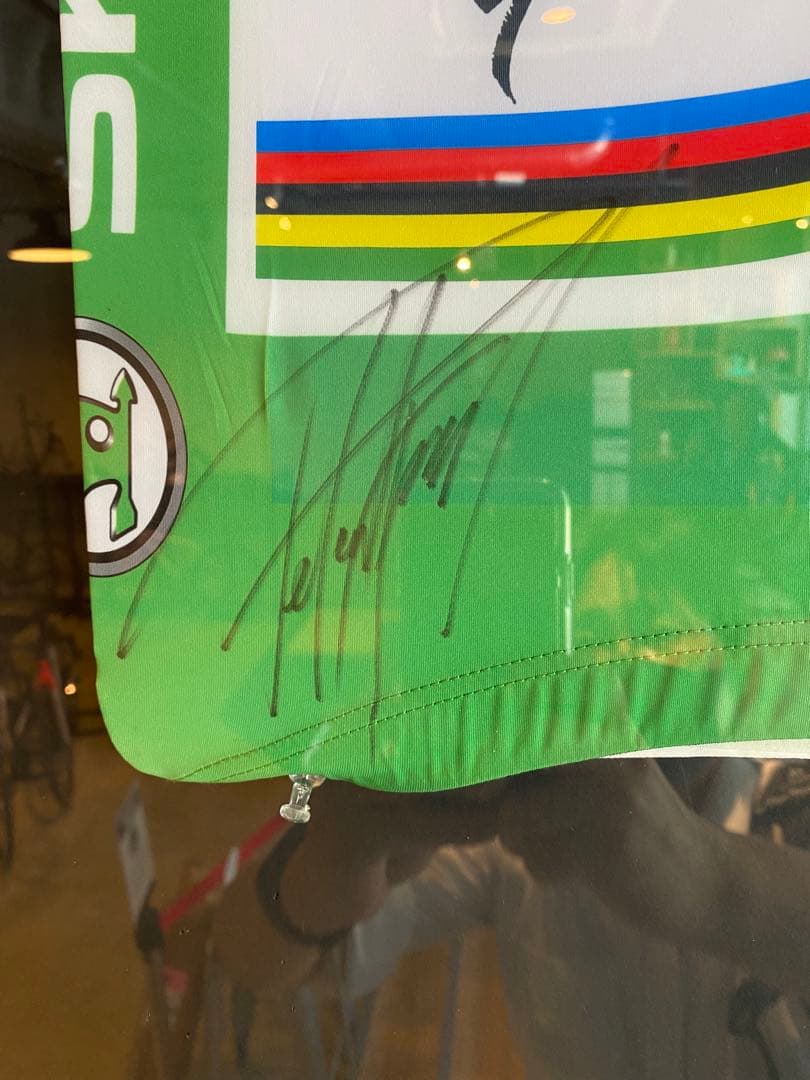 ツールドフランス ペーター サガン実使用直筆サイン入ジャージ Sagan