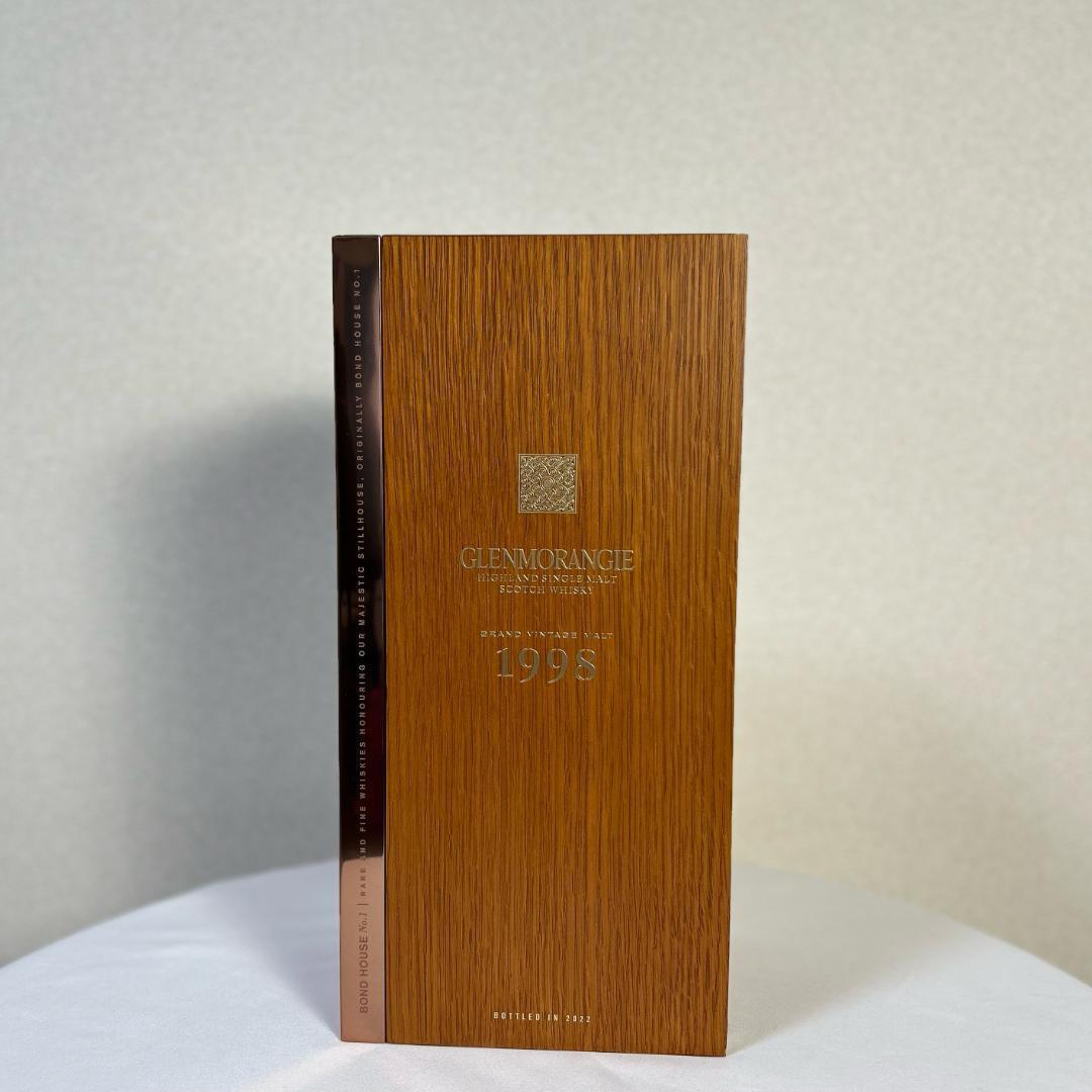 木箱　グレンモーレンジ　1998　空箱　GLENMORANGIE　ヴィンテージ