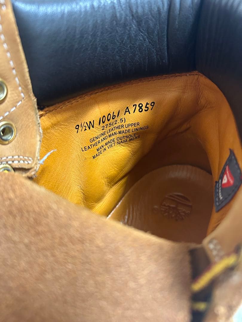 10061 Timberland ティンバーランド　プレミアムイエローブーツ