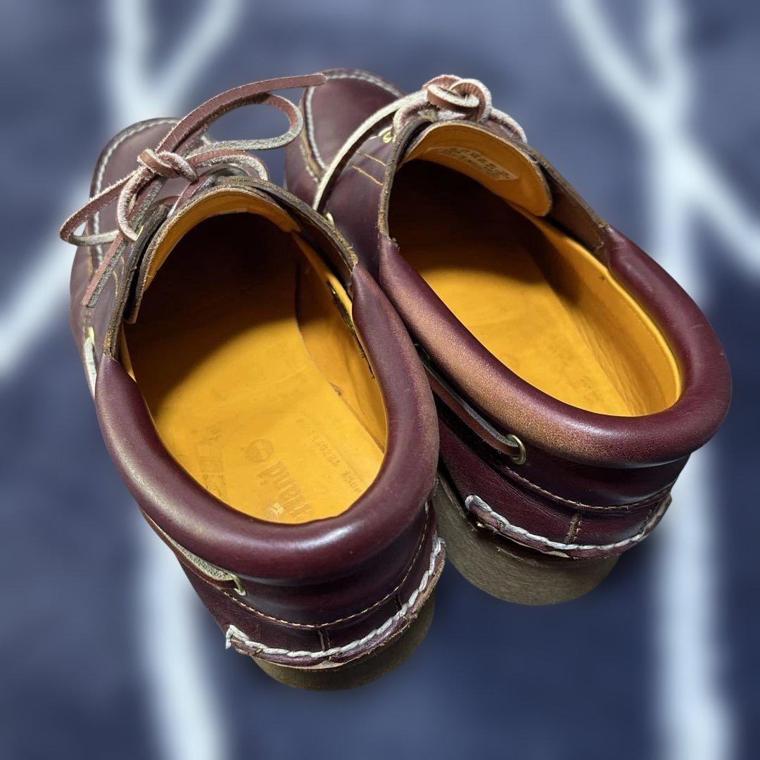 靴 TIMBERLAND HS 3 EYE LUG 50009 BURGUNDY