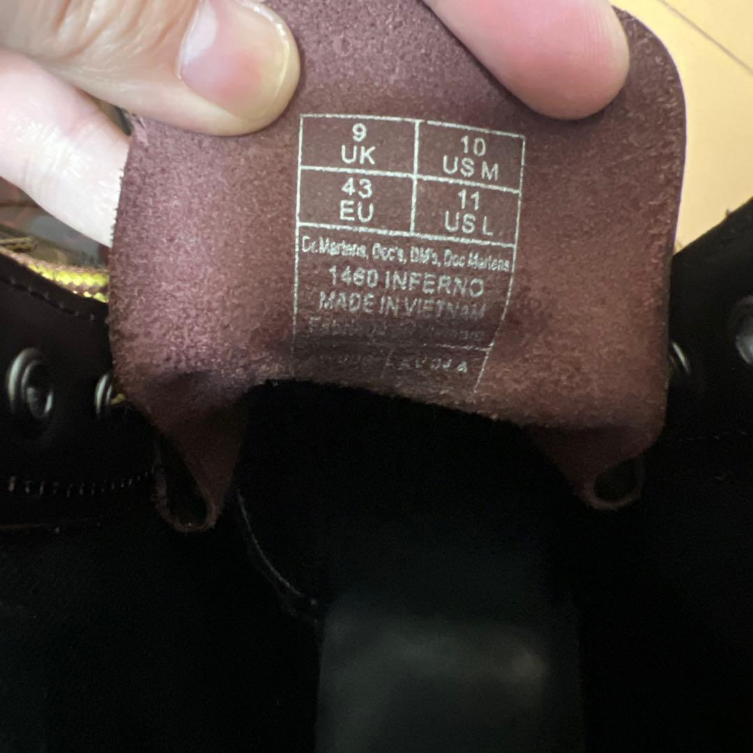 T*E様 ドクターマーチン 1460 INFERNO 8 ホール ブーツ