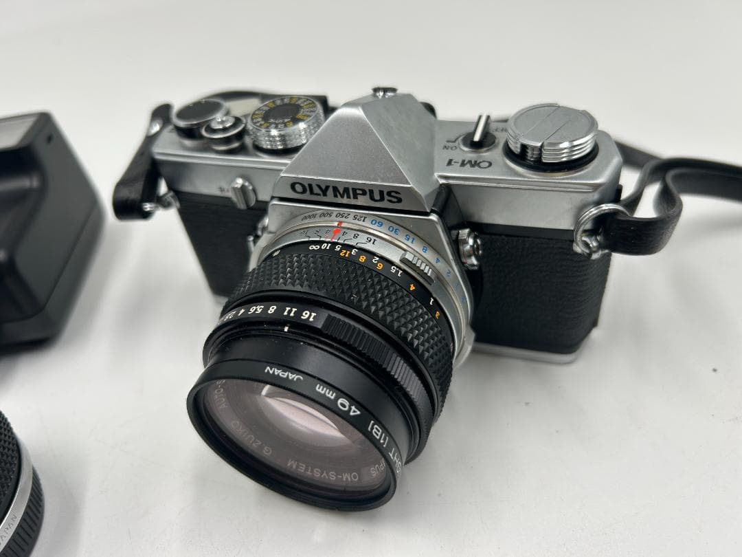 OLYMPUS OM-1 フィルムカメラ レンズ3本セット 50mm