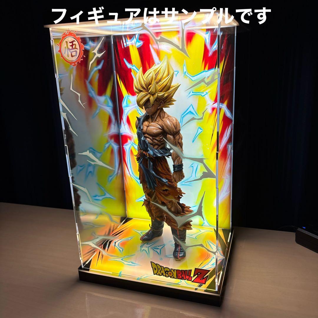 ドラゴンボール　照明付き展示ケース②