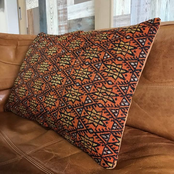 ユニークキリムクッションカバー 60x40