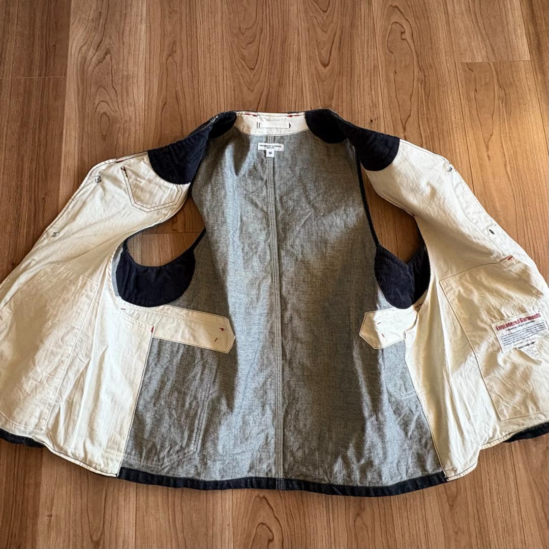 Engineered Garments UPLAND ベスト デニム M