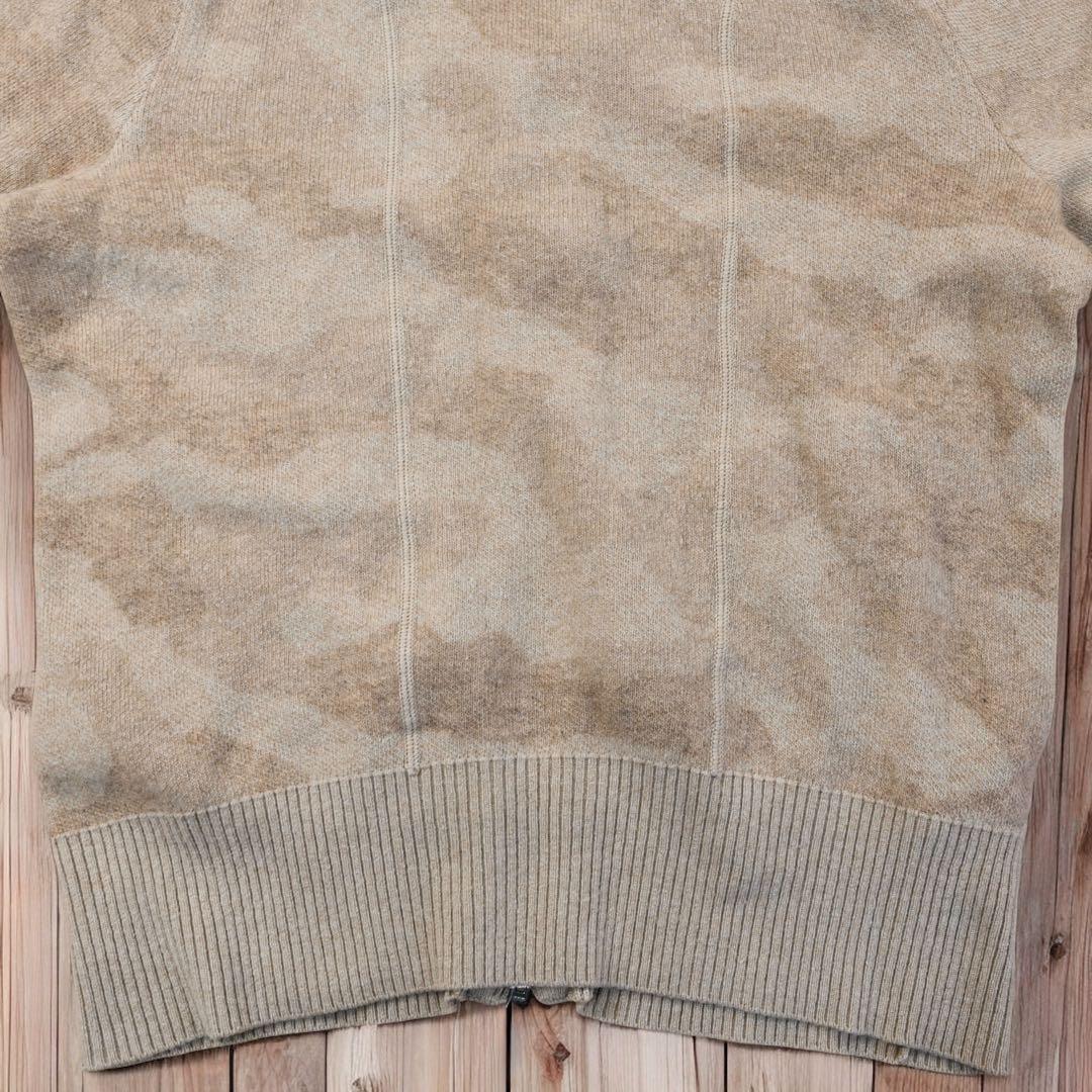 02M650◯ YONEX 石川遼モデル ジップアップ ニット カーディガン M