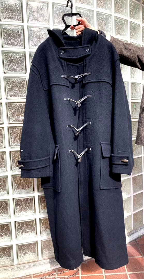 【MONTGOMERY モンゴメリー】Kennington ダッフルコート　黒