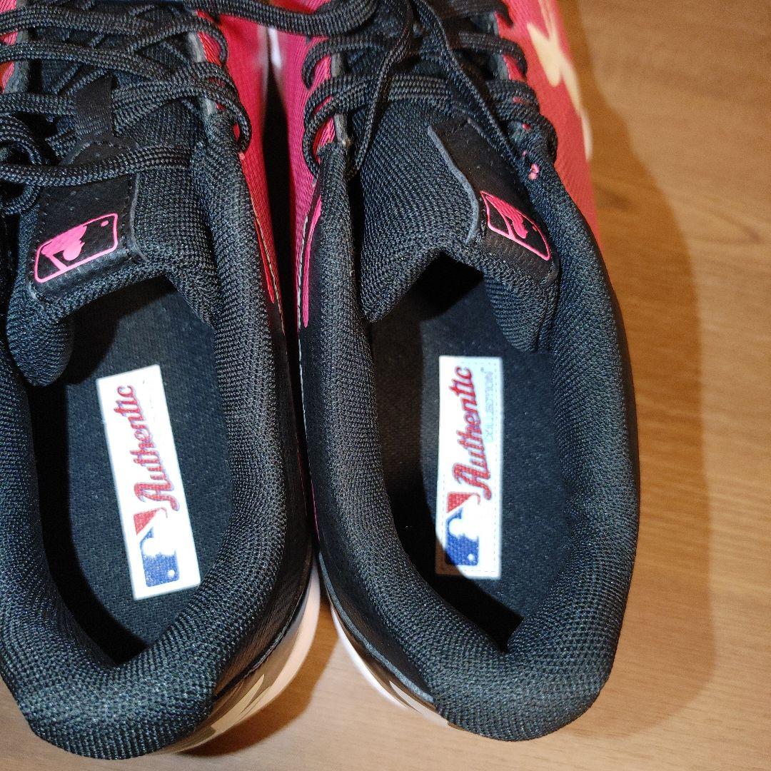 アンダーアーマー　野球　スパイク　ポイント 24.0センチ　ピンク×ブラック