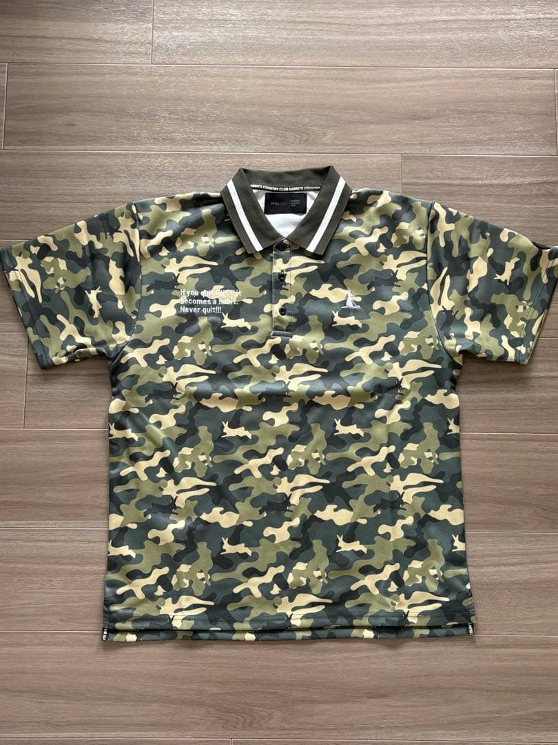 【完売品】FR2GOLF カモフラポロシャツ