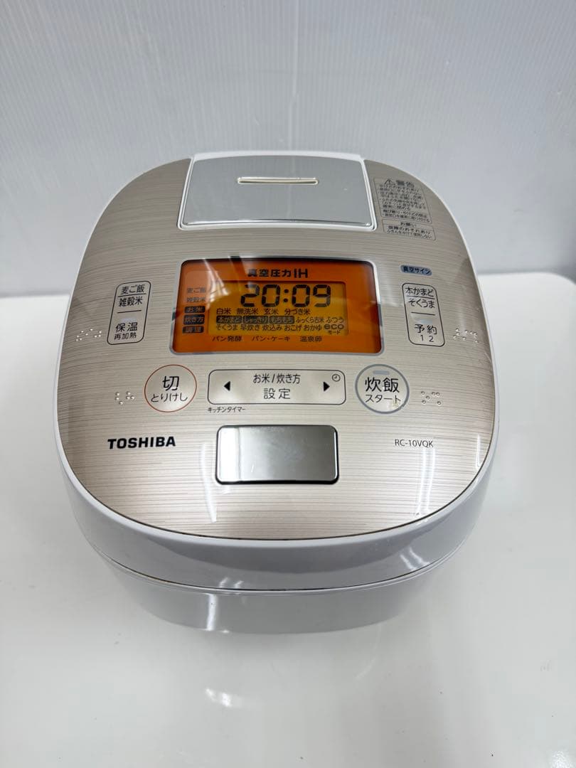 TOSHIBA 真空圧力IH炊飯器 RC-10VQK