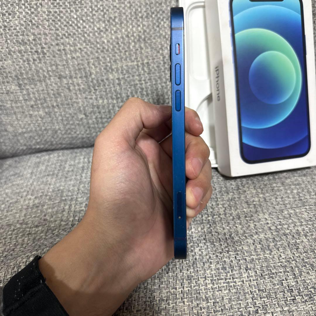 Apple iPhone 12 128G 青色 本体 充電器、箱付き