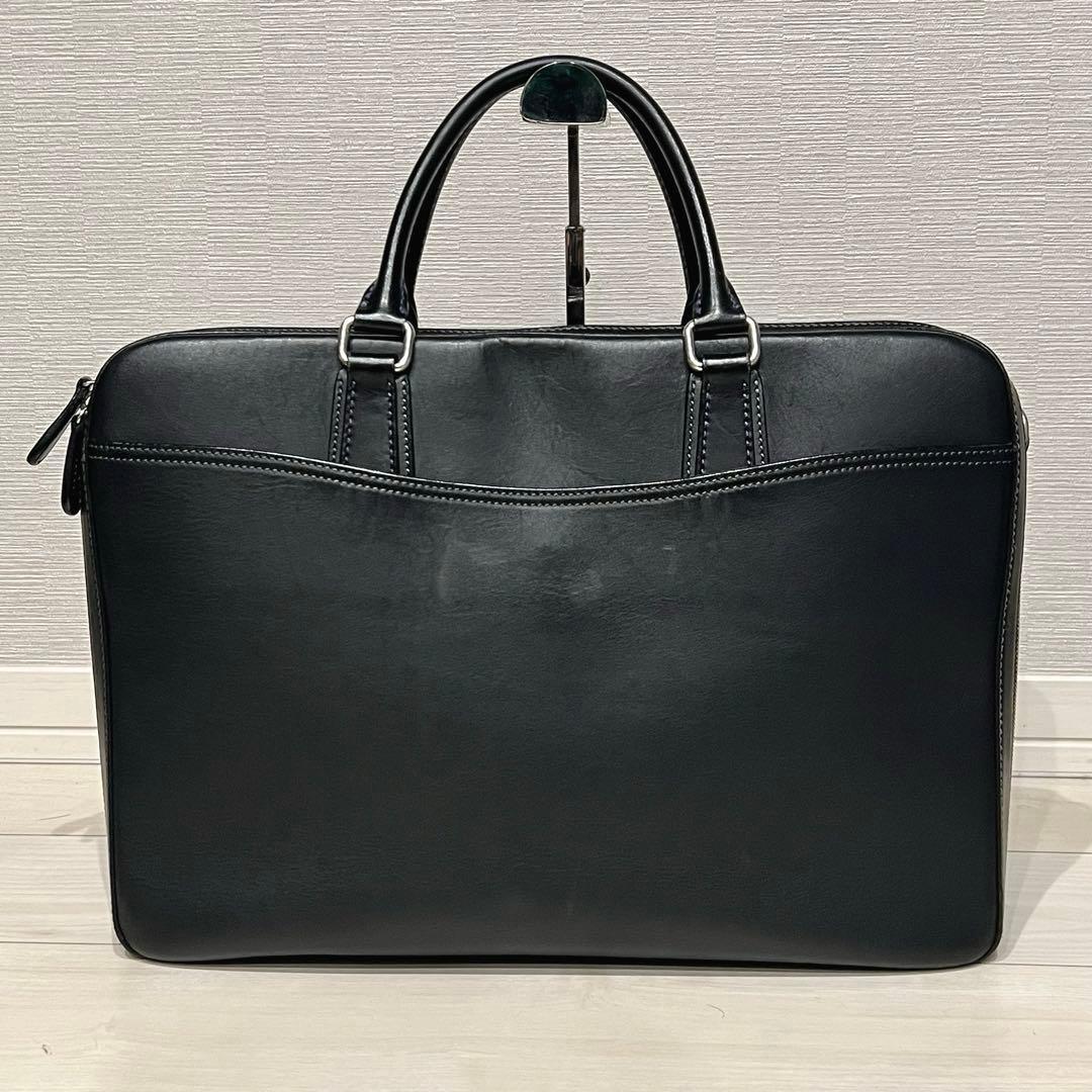 極美品✨ソメスサドル イノベーション ビジネスバッグ 2way レザー　ブラック