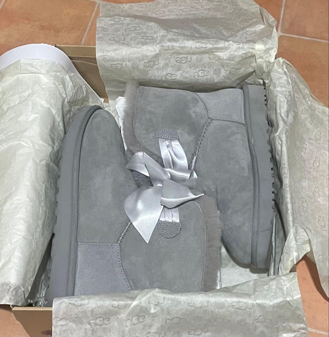 靴 UGG W GITA BOW MINI 24.0
