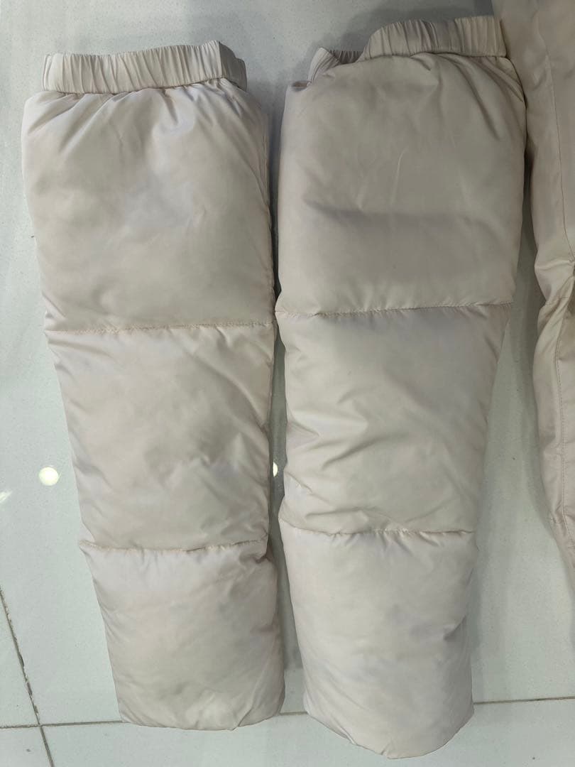 マイラン　ダウン　ポンチョ　ケープ