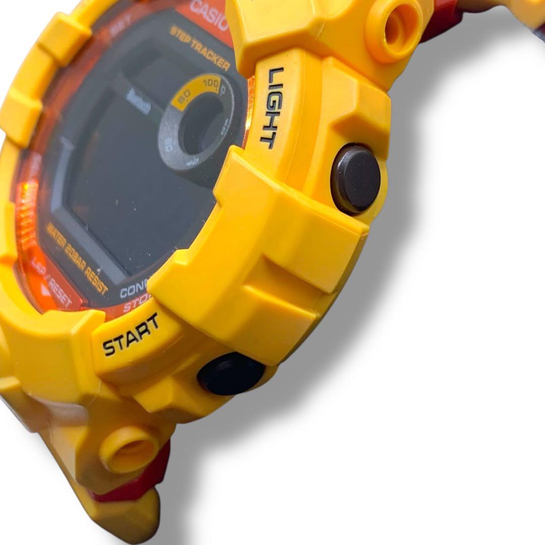 希少　G-SHOCK GBD-800 腕時計　オレンジ　黄色Bluetooth