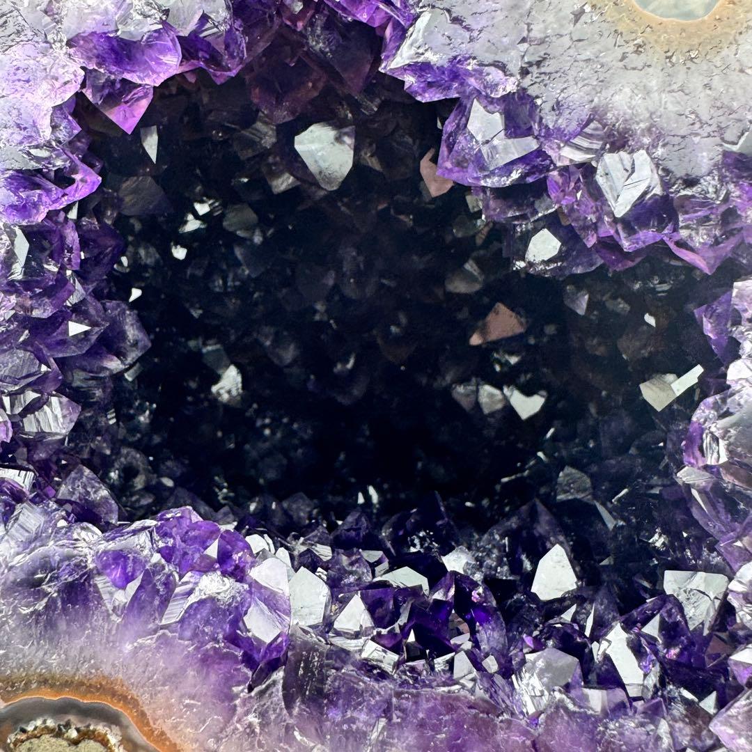 G-130天然アメジストクラスタードーム 原石 天然石 パワーストーン