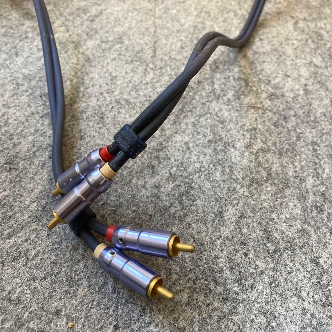 SUPER LINKオーディオケーブル audio technica 5m 2本