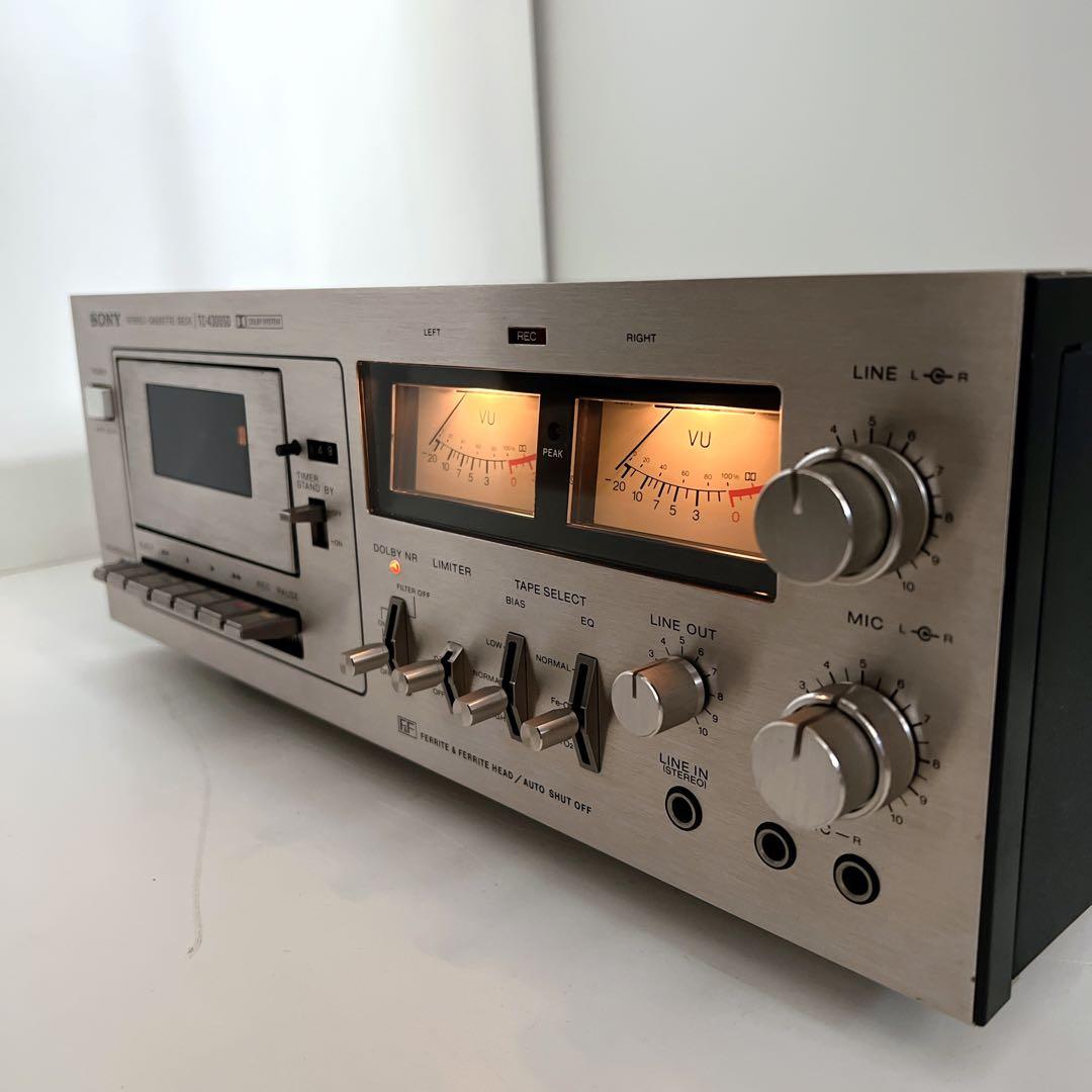 【良品・動作品】 SONY TC-4300SD カセットデッキ