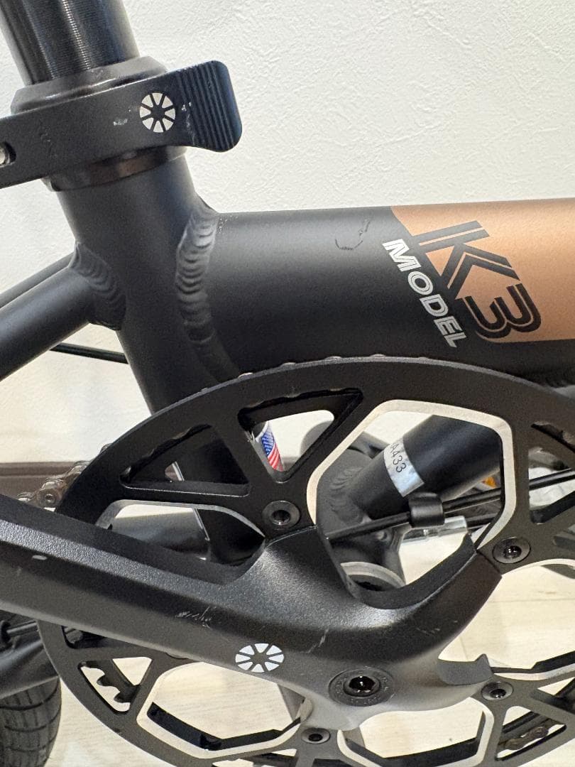 DAHON K3 2023 限定ブロンズ BIG APPLEタイヤ 輪行バッグ付