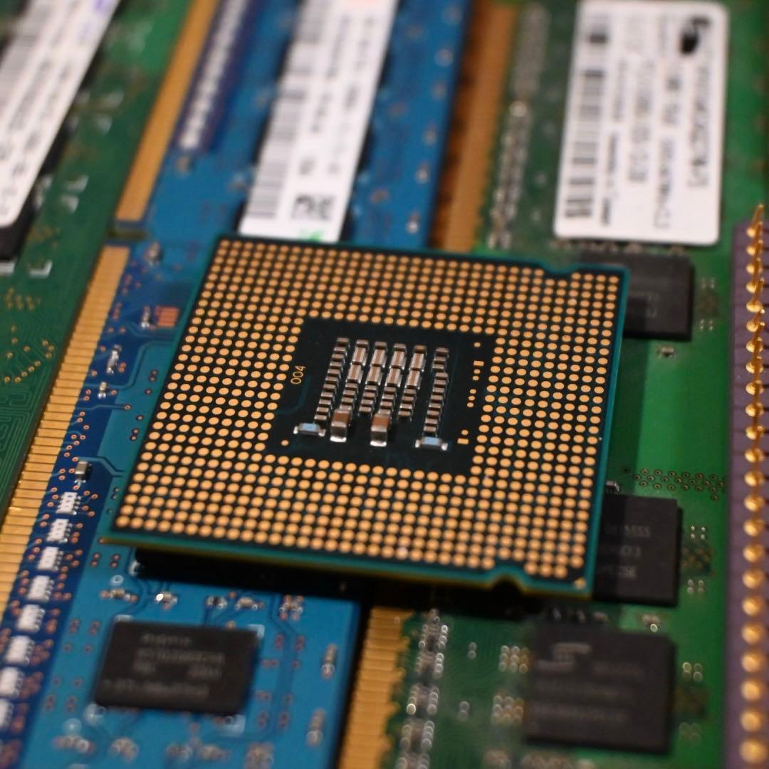 Intel PENTIUM PRO含むCPU及びメモリ数十枚　ジャンク　金