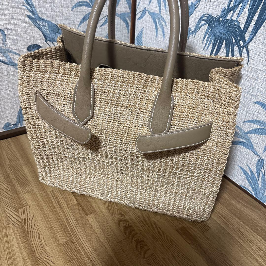 SEA（シー）Basket Bag/グレージュMサイズ