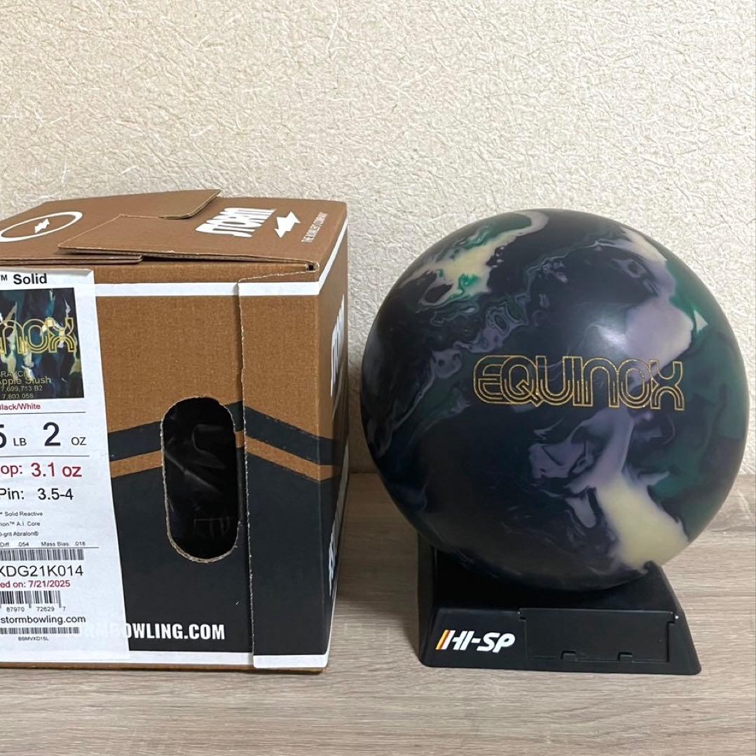 ★ストーム★ボール★イクイノックス・ソリッド★15ポンド★中古★元箱有り★