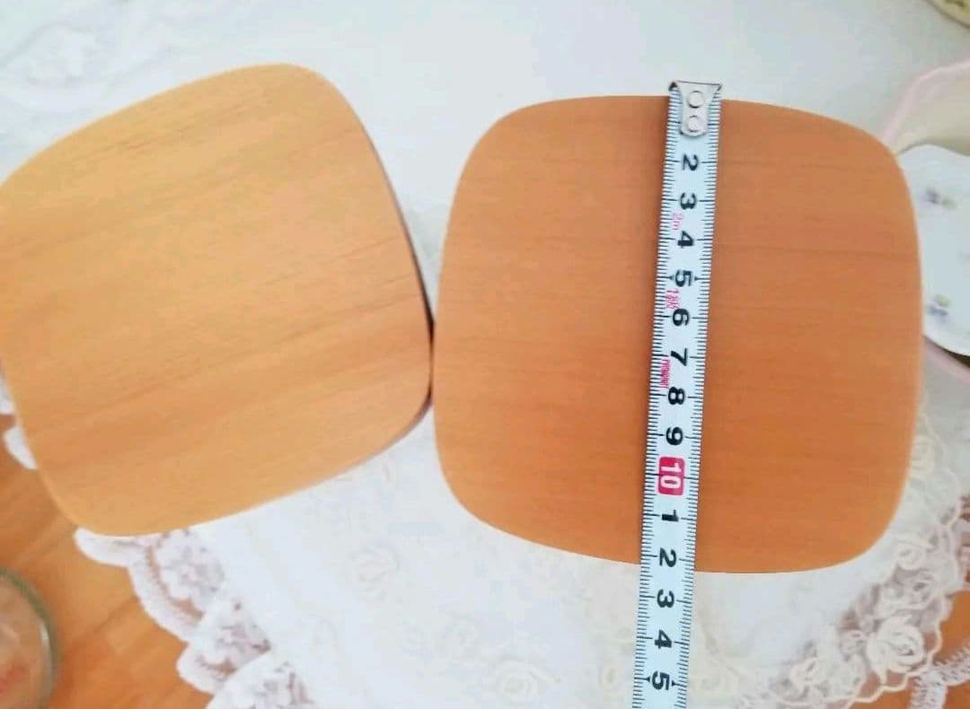 イマン imane ビビアンピンク 四角木蓋キャニスター2個セットホーロー