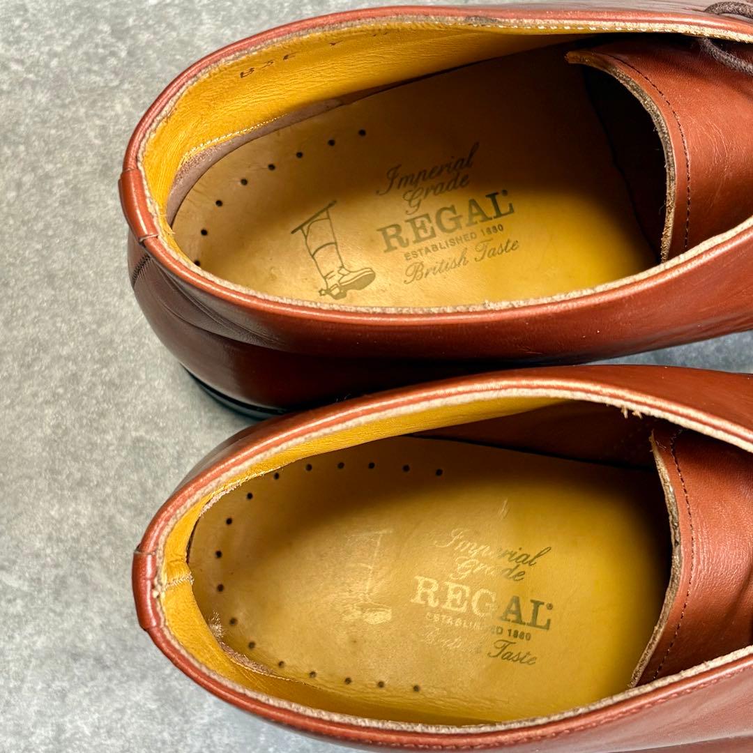 リーガル インペリアルグレード チャッカブーツ チェルシーブーツ 24cm 茶色