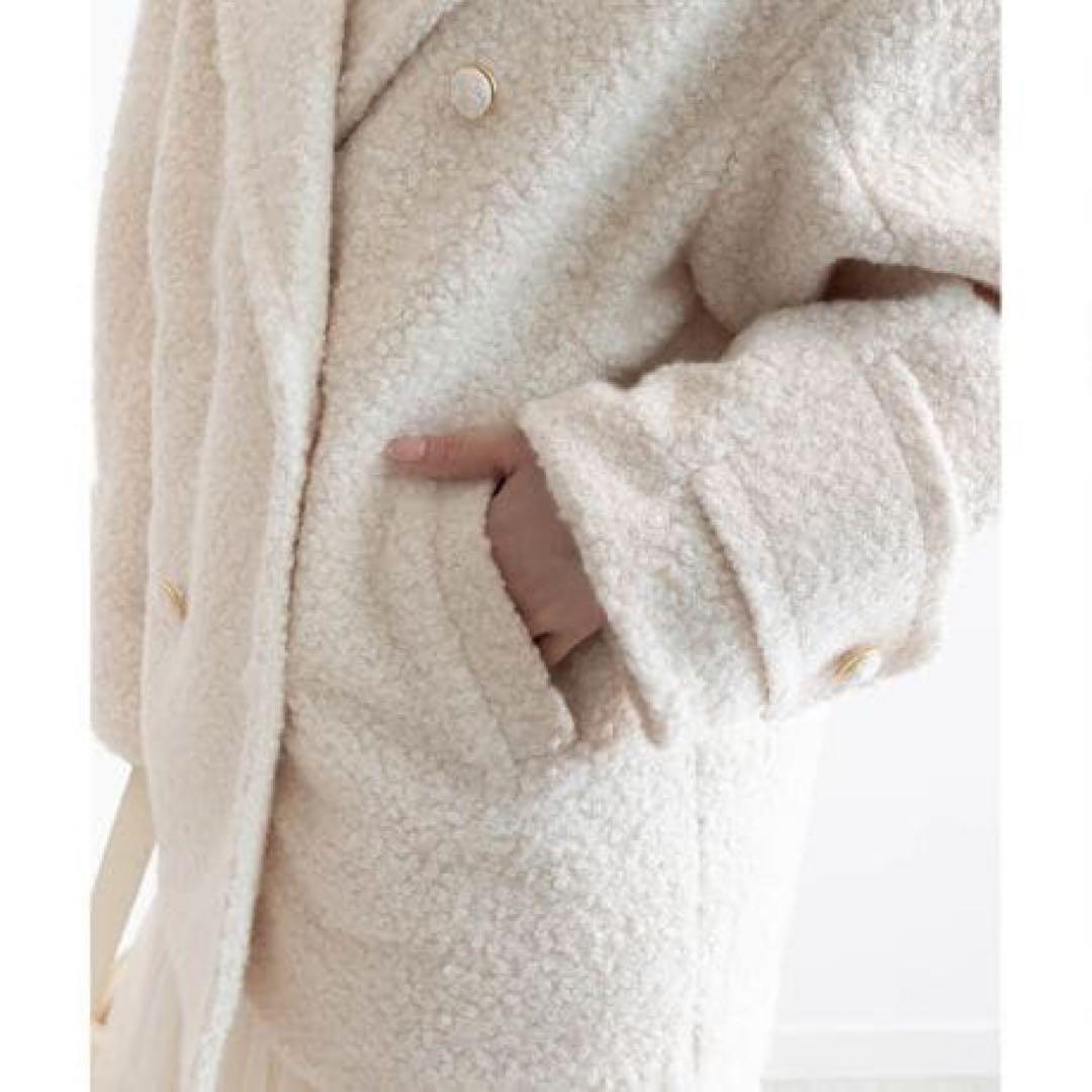 【ねこ】RANDA ループボアピーコート