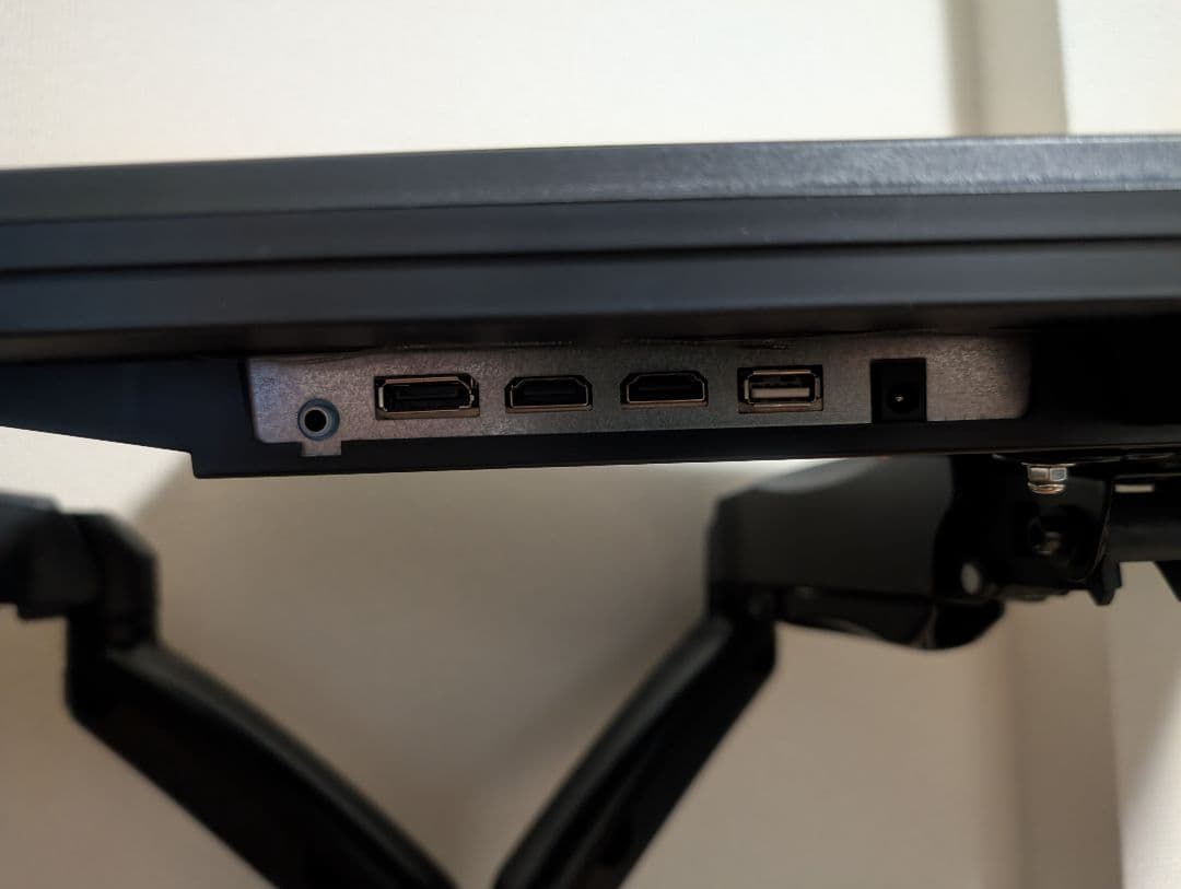 4K 28インチモニター 2枚セット+モニターアーム