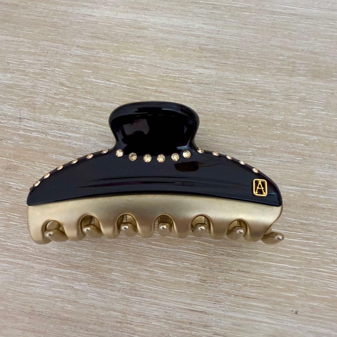 【最終価格】ALEXANDRE DE PARIS ブラックへアクリップMサイズ