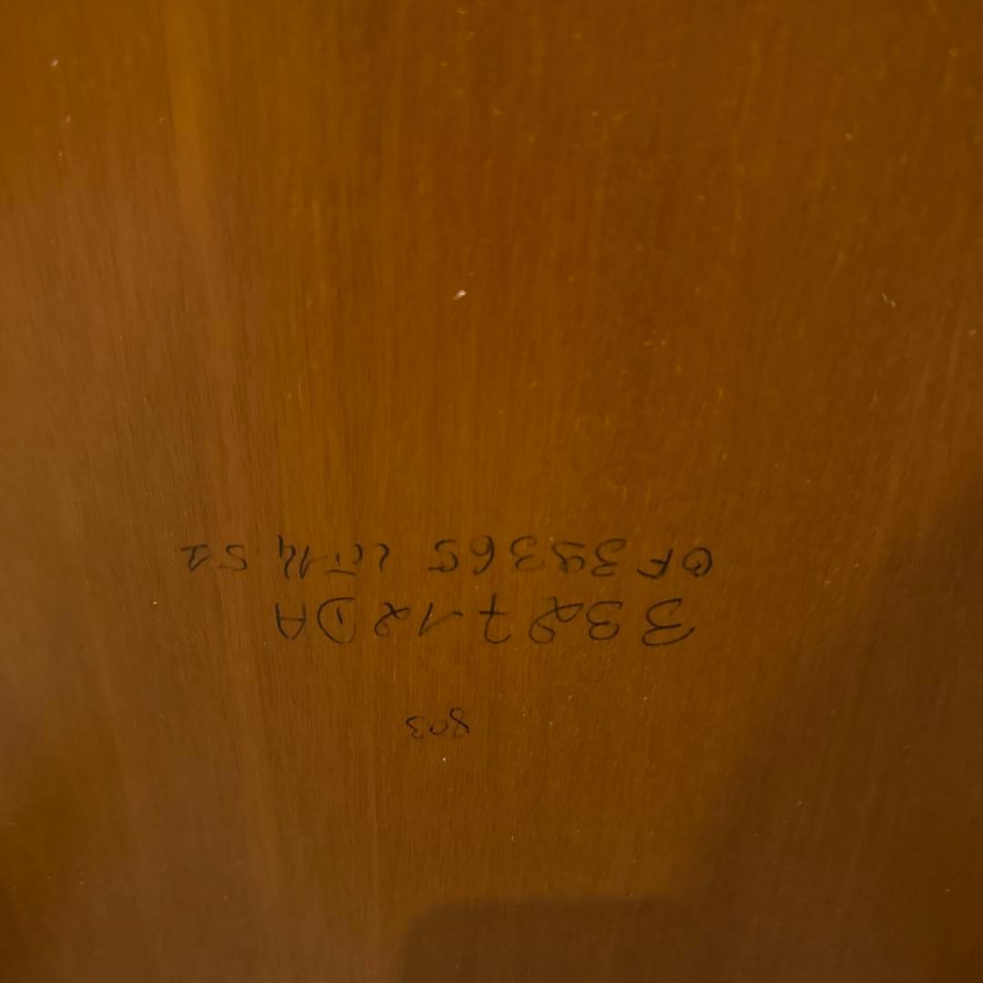 年末年始saleヴィンテージ　木製サイドテーブル　スクエア　2