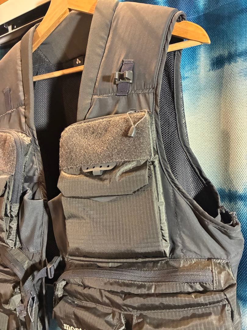 モンベル アジャスタブル アングラーベストL渓流釣り フライフィッシング❗️