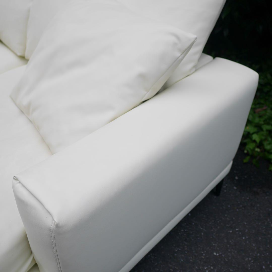 アルモニア　Armonia ソファ　2人掛け　レザー　ホワイト