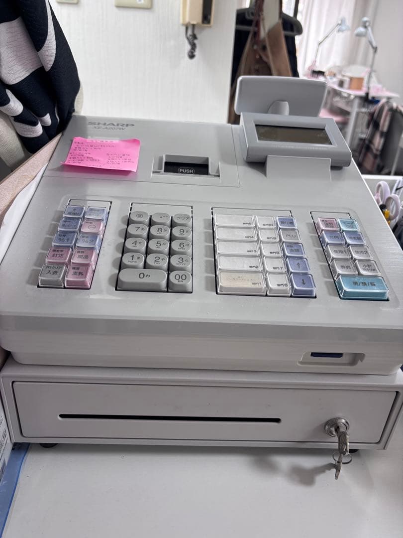 大人気★SHARP★XE-A207W★シャープ★レジ★レジスター