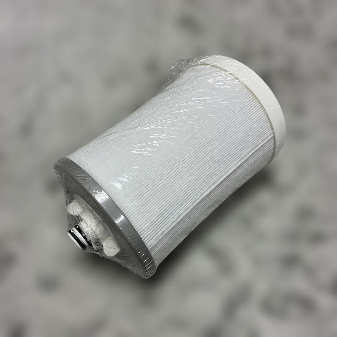 浄水器カートリッジ ホワイト 円筒形